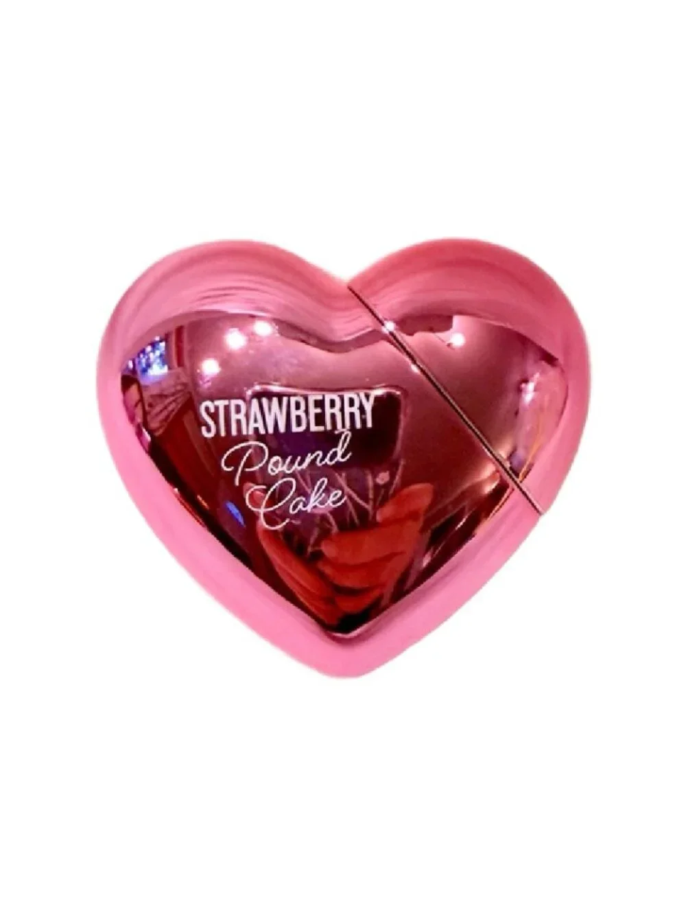 Bath and Body Works Strawberry Pound Cake Lip Oil New Lot of 3 Hearts